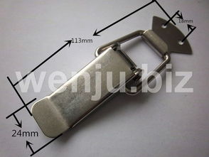 箱包配件新选择 可定做不锈钢搭扣与塑料制品的完美融合