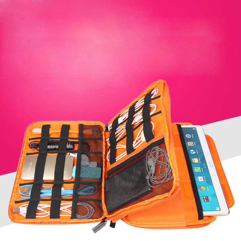 数码配件管理利器 斐文对折拉链款软性收线包评测